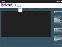 Tablet Screenshot of ktrading.no